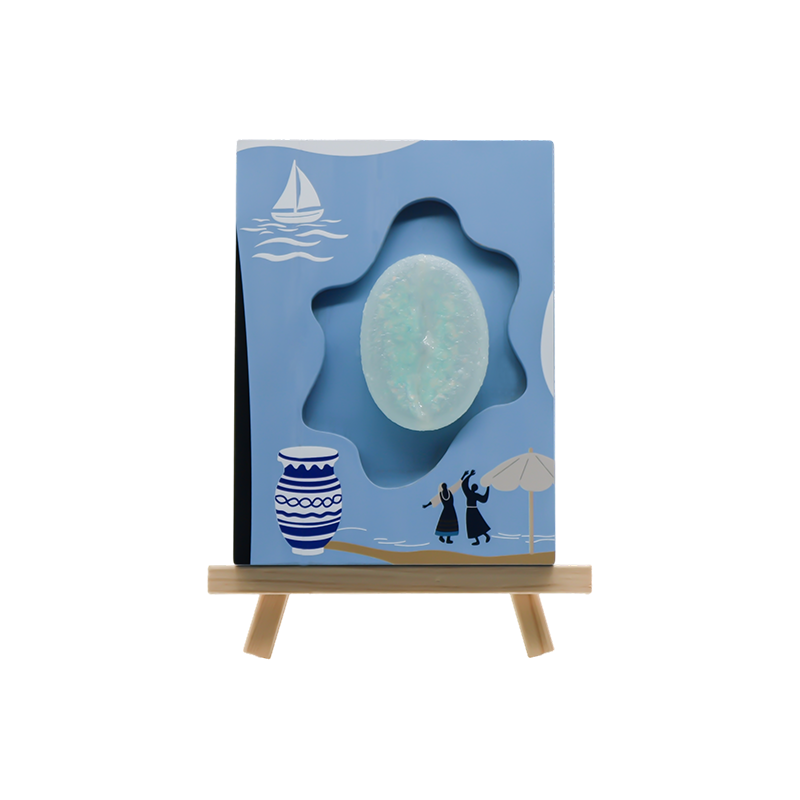Ozean Wind Turing Kaffeebohne Relief Holz Kunst Lampe-Licht der Liebe Meer