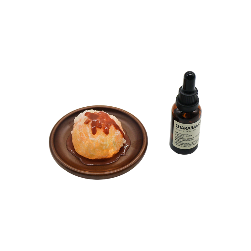 Dessert-Aromatherapielampe mit Holzsockel – Gelato Bloom