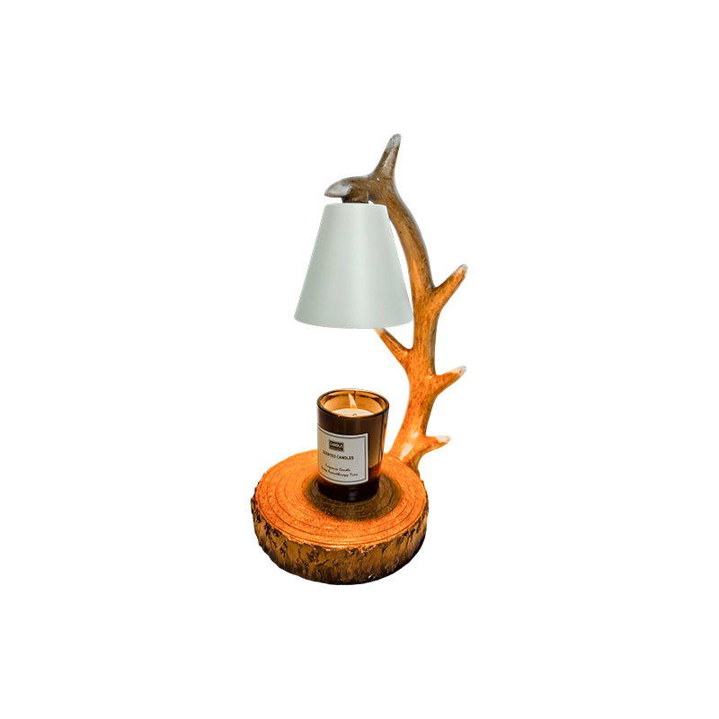 Von der Natur inspirierte Kerzenwärmerlampe – Deer's Breath