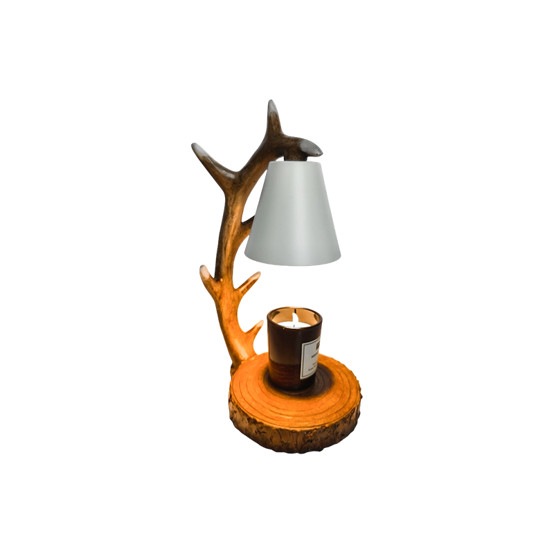 Von der Natur inspirierte Kerzenwärmerlampe – Deer's Breath
